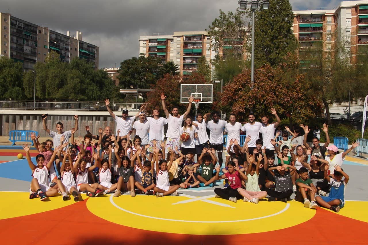 Ricky Rubio Foundation rehabilitación pista Pau Casals El Masnou